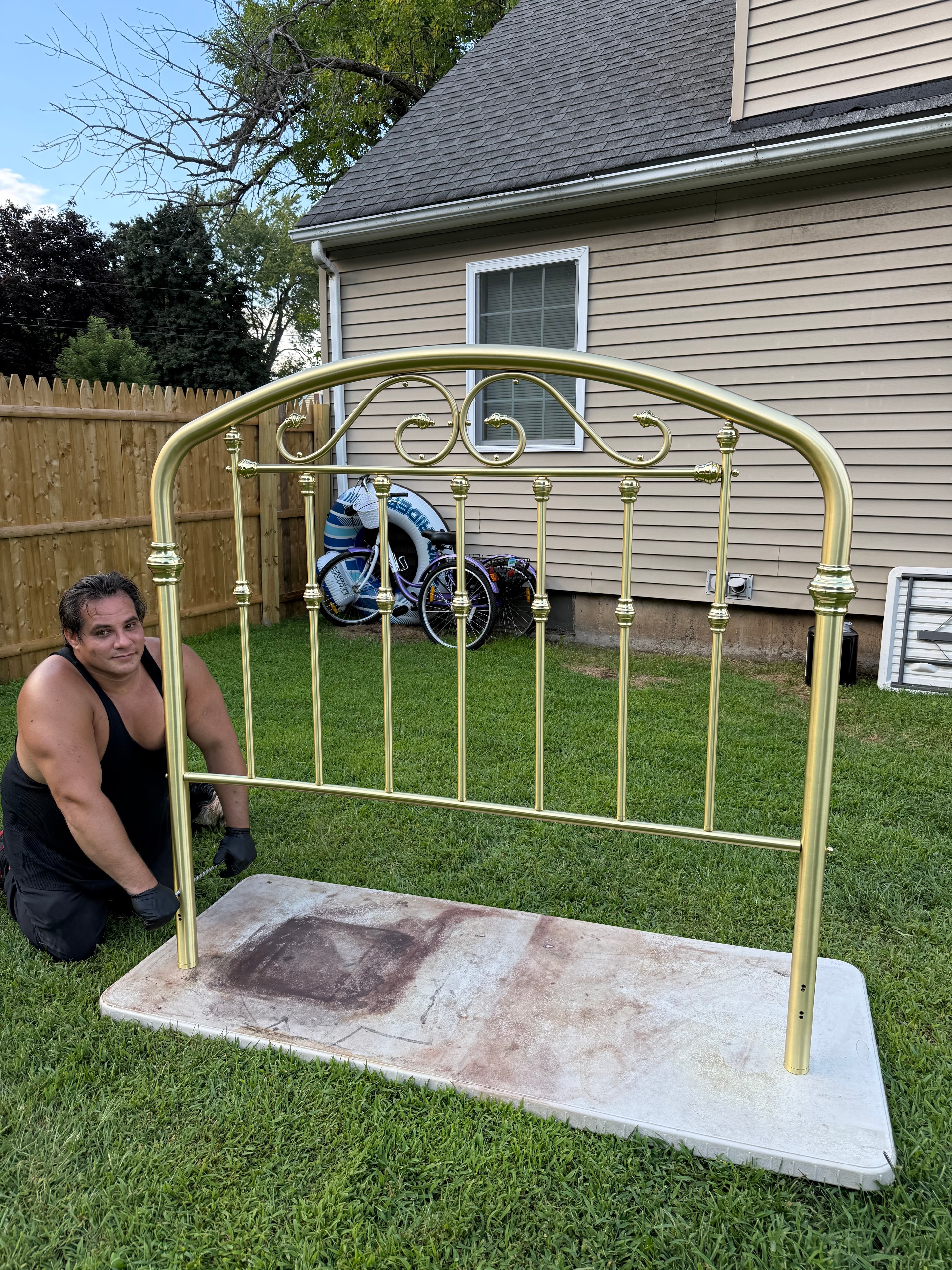 Metal restoration project